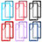 Coque Rebord Contour Silicone et Vitre Transparente Housse Etui 360 Degres ZJ1 pour Samsung Galaxy S22 Ultra 5G Petit