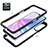 Coque Rebord Contour Silicone et Vitre Transparente Housse Etui 360 Degres ZJ2 pour Oppo A58 5G Petit