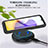 Coque Rebord Contour Silicone et Vitre Transparente Housse Etui 360 Degres ZJ2 pour Samsung Galaxy A22s 5G Petit