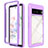 Coque Rebord Contour Silicone et Vitre Transparente Housse Etui 360 Degres ZJ3 pour Google Pixel 7 5G Petit