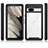 Coque Rebord Contour Silicone et Vitre Transparente Housse Etui 360 Degres ZJ3 pour Google Pixel 7a 5G Petit