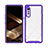 Coque Rebord Contour Silicone et Vitre Transparente Housse Etui 360 Degres ZJ3 pour LG Velvet 5G Petit