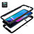 Coque Rebord Contour Silicone et Vitre Transparente Housse Etui 360 Degres ZJ3 pour Motorola Moto G Play Gen 2 Petit