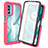 Coque Rebord Contour Silicone et Vitre Transparente Housse Etui 360 Degres ZJ3 pour Motorola MOTO G52 Petit