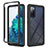 Coque Rebord Contour Silicone et Vitre Transparente Housse Etui 360 Degres ZJ3 pour Samsung Galaxy S20 FE (2022) 5G Noir