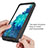 Coque Rebord Contour Silicone et Vitre Transparente Housse Etui 360 Degres ZJ3 pour Samsung Galaxy S20 FE 4G Petit