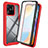 Coque Rebord Contour Silicone et Vitre Transparente Housse Etui 360 Degres ZJ3 pour Xiaomi Redmi 10C 4G Rouge