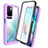 Coque Rebord Contour Silicone et Vitre Transparente Housse Etui 360 Degres ZJ3 pour Xiaomi Redmi Note 11 4G (2021) Petit