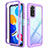 Coque Rebord Contour Silicone et Vitre Transparente Housse Etui 360 Degres ZJ3 pour Xiaomi Redmi Note 11 4G (2022) Petit