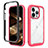 Coque Rebord Contour Silicone et Vitre Transparente Housse Etui 360 Degres ZJ4 pour Apple iPhone 13 Pro Petit