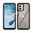 Coque Rebord Contour Silicone et Vitre Transparente Housse Etui 360 Degres ZJ4 pour Motorola Moto G53 5G Petit