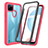 Coque Rebord Contour Silicone et Vitre Transparente Housse Etui 360 Degres ZJ4 pour Realme C21Y Petit