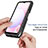 Coque Rebord Contour Silicone et Vitre Transparente Housse Etui 360 Degres ZJ4 pour Samsung Galaxy A13 4G Petit