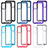 Coque Rebord Contour Silicone et Vitre Transparente Housse Etui 360 Degres ZJ4 pour Samsung Galaxy A72 4G Petit