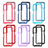 Coque Rebord Contour Silicone et Vitre Transparente Housse Etui 360 Degres ZJ4 pour Samsung Galaxy M02s Petit