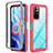 Coque Rebord Contour Silicone et Vitre Transparente Housse Etui 360 Degres ZJ4 pour Xiaomi Poco M4 Pro 5G Petit