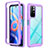 Coque Rebord Contour Silicone et Vitre Transparente Housse Etui 360 Degres ZJ4 pour Xiaomi Poco M4 Pro 5G Petit