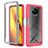 Coque Rebord Contour Silicone et Vitre Transparente Housse Etui 360 Degres ZJ4 pour Xiaomi Poco X3 NFC Petit