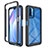 Coque Rebord Contour Silicone et Vitre Transparente Housse Etui 360 Degres ZJ4 pour Xiaomi Redmi 9 Power Petit