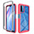 Coque Rebord Contour Silicone et Vitre Transparente Housse Etui 360 Degres ZJ4 pour Xiaomi Redmi 9 Power Petit