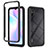 Coque Rebord Contour Silicone et Vitre Transparente Housse Etui 360 Degres ZJ4 pour Xiaomi Redmi 9A Petit