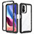 Coque Rebord Contour Silicone et Vitre Transparente Housse Etui 360 Degres ZJ4 pour Xiaomi Redmi K40 Pro+ Plus 5G Petit