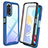 Coque Rebord Contour Silicone et Vitre Transparente Housse Etui 360 Degres ZJ4 pour Xiaomi Redmi Note 11 4G (2022) Petit