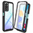 Coque Rebord Contour Silicone et Vitre Transparente Housse Etui 360 Degres ZJ4 pour Xiaomi Redmi Note 11 4G (2022) Petit