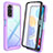 Coque Rebord Contour Silicone et Vitre Transparente Housse Etui 360 Degres ZJ4 pour Xiaomi Redmi Note 11 4G (2022) Petit