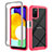 Coque Rebord Contour Silicone et Vitre Transparente Housse Etui 360 Degres ZJ5 pour Samsung Galaxy M02s Petit