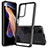 Coque Rebord Contour Silicone et Vitre Transparente Housse Etui 360 Degres ZJ5 pour Xiaomi Redmi Note 11 Pro+ Plus 5G Noir