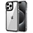 Coque Rebord Contour Silicone et Vitre Transparente Housse Etui AC1 pour Apple iPhone 13 Pro Noir