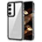 Coque Rebord Contour Silicone et Vitre Transparente Housse Etui AC1 pour Samsung Galaxy S22 5G Noir