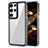 Coque Rebord Contour Silicone et Vitre Transparente Housse Etui AC1 pour Samsung Galaxy S22 Ultra 5G Petit