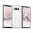 Coque Rebord Contour Silicone et Vitre Transparente Housse Etui J01S pour Google Pixel Fold 5G Clair