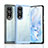 Coque Rebord Contour Silicone et Vitre Transparente Housse Etui J01S pour Huawei Honor 80 Pro 5G Petit