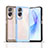 Coque Rebord Contour Silicone et Vitre Transparente Housse Etui J01S pour Huawei Honor 90 Lite 5G Petit