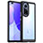 Coque Rebord Contour Silicone et Vitre Transparente Housse Etui J01S pour Huawei Nova 9 Pro Noir