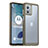 Coque Rebord Contour Silicone et Vitre Transparente Housse Etui J01S pour Motorola Moto G53 5G Petit