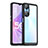 Coque Rebord Contour Silicone et Vitre Transparente Housse Etui J01S pour Oppo A78 5G Noir