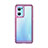 Coque Rebord Contour Silicone et Vitre Transparente Housse Etui J01S pour Oppo Find X5 Lite 5G Violet Clair