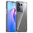 Coque Rebord Contour Silicone et Vitre Transparente Housse Etui J01S pour Oppo Reno8 Pro+ Plus 5G Clair