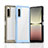 Coque Rebord Contour Silicone et Vitre Transparente Housse Etui J01S pour Sony Xperia 10 V Petit