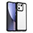 Coque Rebord Contour Silicone et Vitre Transparente Housse Etui J01S pour Xiaomi Mi 13 5G Noir