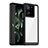 Coque Rebord Contour Silicone et Vitre Transparente Housse Etui J01S pour Xiaomi Redmi K60 Ultra 5G Noir