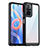 Coque Rebord Contour Silicone et Vitre Transparente Housse Etui J01S pour Xiaomi Redmi Note 11 5G Noir