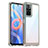 Coque Rebord Contour Silicone et Vitre Transparente Housse Etui J01S pour Xiaomi Redmi Note 11T 5G Petit