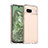 Coque Rebord Contour Silicone et Vitre Transparente Housse Etui J02S pour Google Pixel 8a 5G Clair