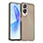 Coque Rebord Contour Silicone et Vitre Transparente Housse Etui J02S pour Huawei Honor 90 Lite 5G Gris