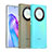 Coque Rebord Contour Silicone et Vitre Transparente Housse Etui J02S pour Huawei Honor X9a 5G Petit